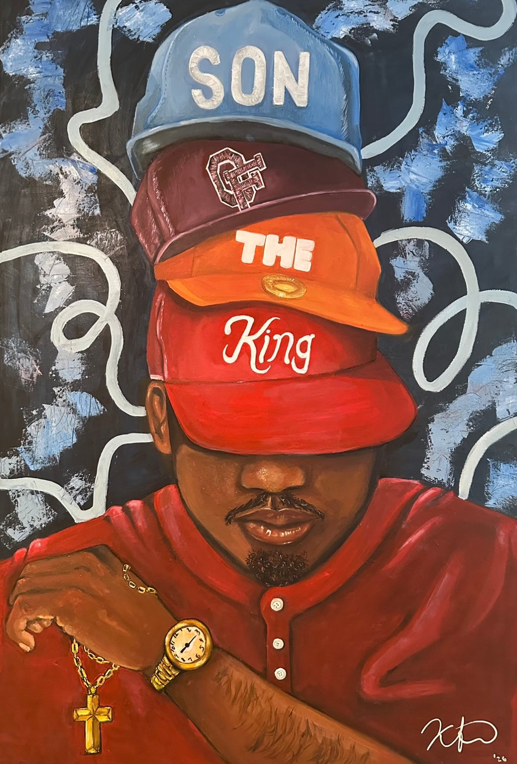 ORIGINAL "Sonship" 36x48 inches Oil Painting