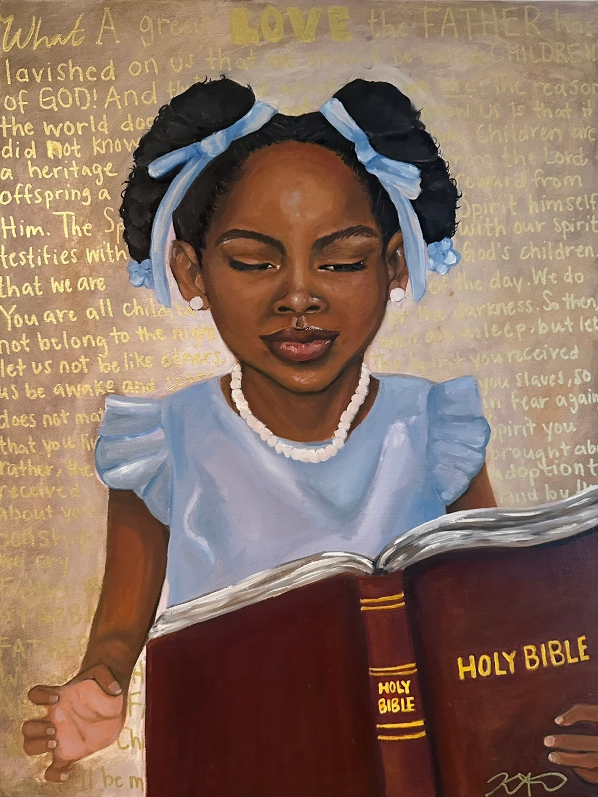"The Father's Daughter" ORIGINAL ARTWORK
